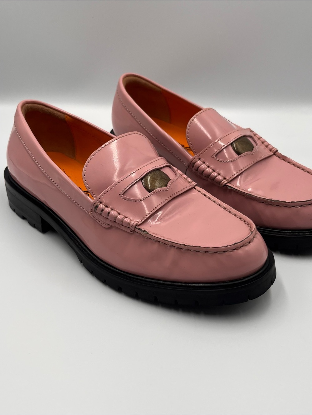 Free People Liv Loafers in Perfect Pink Size 37.6 / 7.5 - Picture 2 of 11